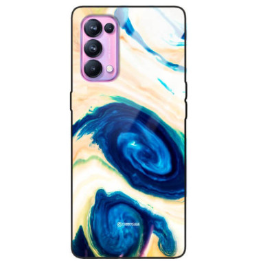 ETUI BLACK GLASS CASE NA TELEFON OPPO RENO 5 PRO ST_MAB-2