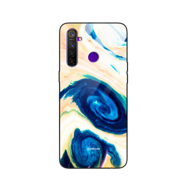 ETUI BLACK GLASS CASE NA TELEFON REALME 5 PRO ST_MAB-2