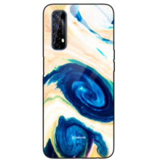 ETUI BLACK GLASS CASE NA TELEFON REALME 7 ST_MAB-2