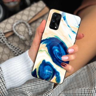 ETUI BLACK GLASS CASE NA TELEFON REALME X7 PRO ST_MAB-2