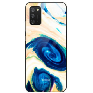 ETUI BLACK GLASS CASE NA TELEFON SAMSUNG GALAXY A02S ST_MAB-2