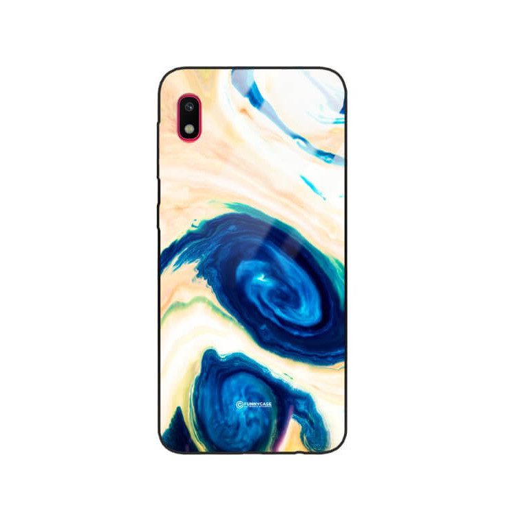 ETUI BLACK GLASS CASE NA TELEFON SAMSUNG GALAXY A10 ST_MAB-2