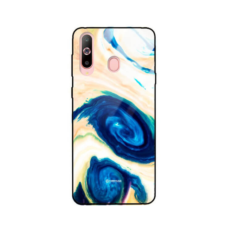 ETUI BLACK GLASS CASE NA TELEFON SAMSUNG GALAXY A60 ST_MAB-2