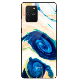 ETUI BLACK GLASS CASE NA TELEFON SAMSUNG GALAXY A91 / S10...