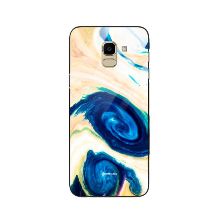 ETUI BLACK GLASS CASE NA TELEFON SAMSUNG GALAXY J6 2018 ST_MAB-2