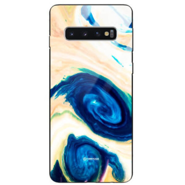 ETUI BLACK GLASS CASE NA TELEFON SAMSUNG GALAXY S10 ST_MAB-2