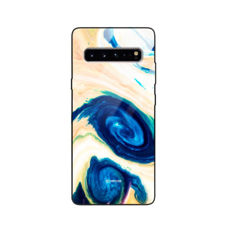 ETUI BLACK GLASS CASE NA TELEFON SAMSUNG GALAXY S10 5G ST_MAB-2