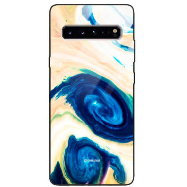 ETUI BLACK GLASS CASE NA TELEFON SAMSUNG GALAXY S10 5G ST_MAB-2