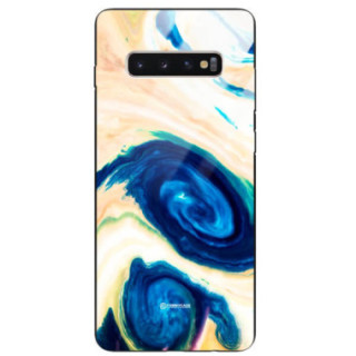 ETUI BLACK GLASS CASE NA TELEFON SAMSUNG GALAXY S10 PLUS ST_MAB-2