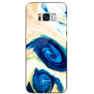 ETUI BLACK GLASS CASE NA TELEFON SAMSUNG GALAXY S8 ST_MAB-2