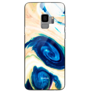 ETUI BLACK GLASS CASE NA TELEFON SAMSUNG GALAXY S9 ST_MAB-2