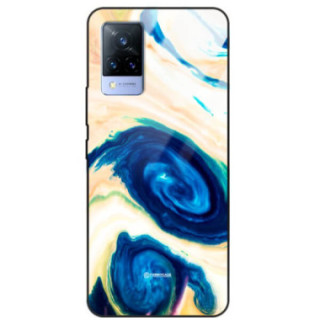 ETUI BLACK GLASS CASE NA TELEFON VIVO V21 / V21 5G ST_MAB-2