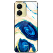 ETUI BLACK GLASS CASE NA TELEFON VIVO Y16 4G ST_MAB-2