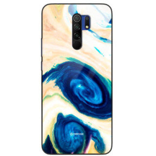 ETUI BLACK GLASS CASE NA TELEFON XIAOMI REDMI 9 ST_MAB-2