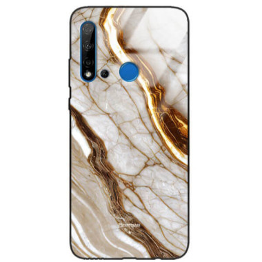 ETUI BLACK GLASS CASE NA TELEFON HUAWEI NOVA 5i / P20 LITE 2019 ST_MAB-3