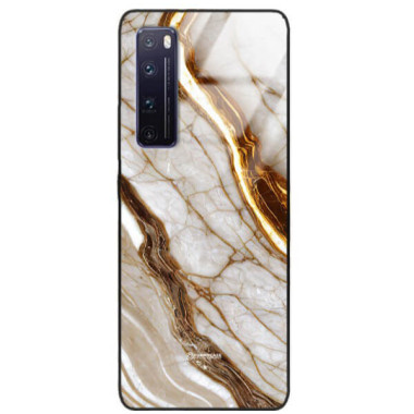 ETUI BLACK GLASS CASE NA TELEFON HUAWEI NOVA 7 PRO ST_MAB-3