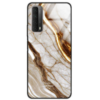 ETUI BLACK GLASS CASE NA TELEFON HUAWEI P SMART 2021 / Y7a ST_MAB-3