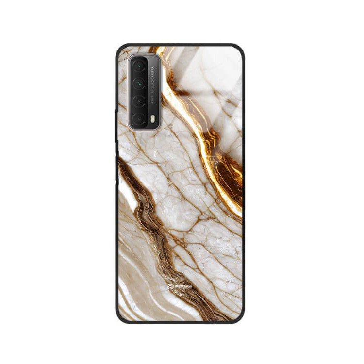 ETUI BLACK GLASS CASE NA TELEFON HUAWEI P SMART 2021 / Y7a ST_MAB-3