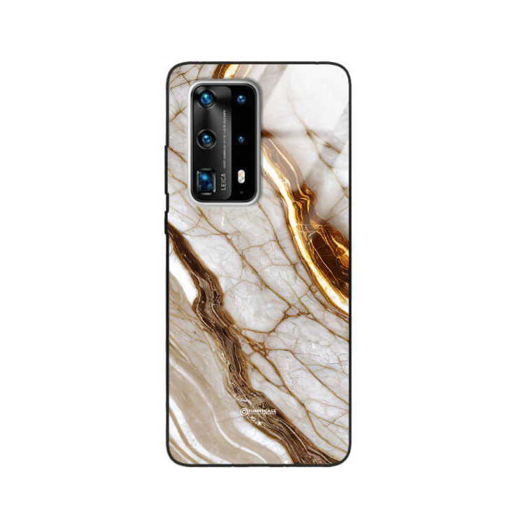 ETUI BLACK GLASS CASE NA TELEFON HUAWEI P40 PRO PLUS ST_MAB-3