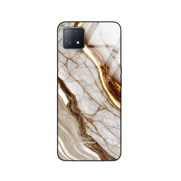 ETUI BLACK GLASS CASE NA TELEFON OPPO A72 5G ST_MAB-3