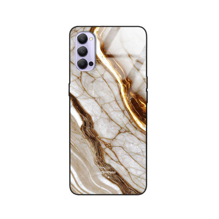 ETUI BLACK GLASS CASE NA TELEFON OPPO RENO 4 ST_MAB-3