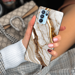 ETUI BLACK GLASS CASE NA TELEFON OPPO RENO 6 ST_MAB-3