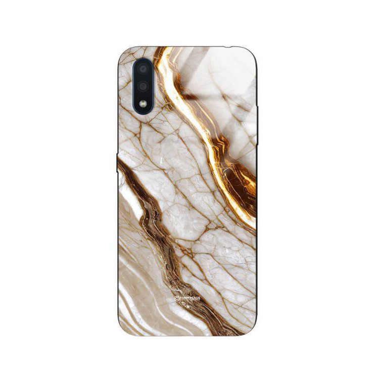ETUI BLACK GLASS CASE NA TELEFON SAMSUNG GALAXY A01 ST_MAB-3