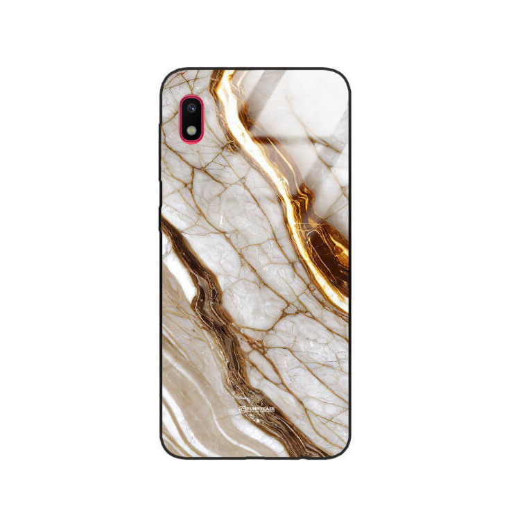 ETUI BLACK GLASS CASE NA TELEFON SAMSUNG GALAXY A10 ST_MAB-3
