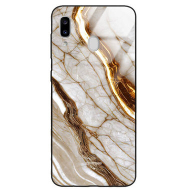 ETUI BLACK GLASS CASE NA TELEFON SAMSUNG GALAXY A20e ST_MAB-3