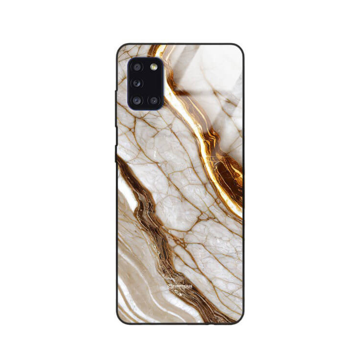 ETUI BLACK GLASS CASE NA TELEFON SAMSUNG GALAXY A31 ST_MAB-3