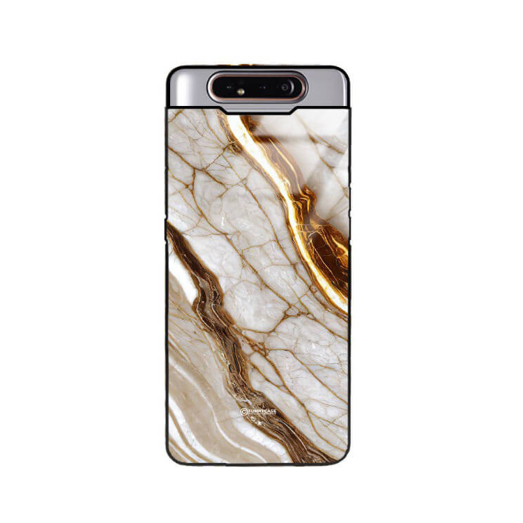 ETUI BLACK GLASS CASE NA TELEFON SAMSUNG GALAXY A80 / A90 ST_MAB-3