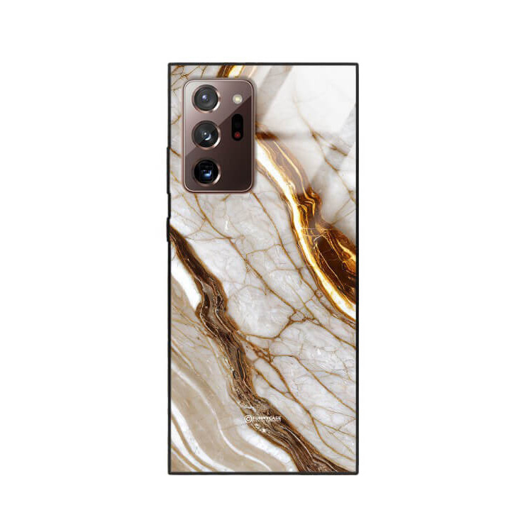 ETUI BLACK GLASS CASE NA TELEFON SAMSUNG GALAXY NOTE 20 ULTRA ST_MAB-3