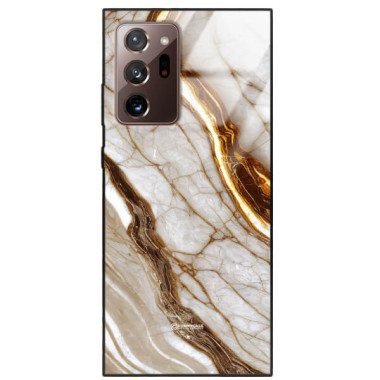 ETUI BLACK GLASS CASE NA TELEFON SAMSUNG GALAXY NOTE 20 ULTRA ST_MAB-3