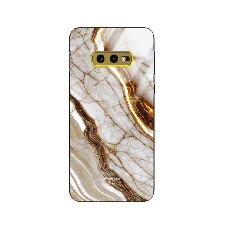 ETUI BLACK GLASS CASE NA TELEFON SAMSUNG GALAXY S10e ST_MAB-3