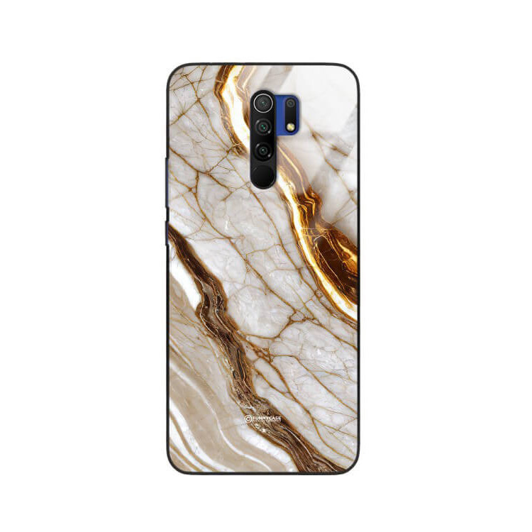 ETUI BLACK GLASS CASE NA TELEFON XIAOMI REDMI 9 ST_MAB-3