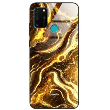 ETUI BLACK GLASS CASE NA TELEFON HUAWEI HONOR 9A ST_MAB-4