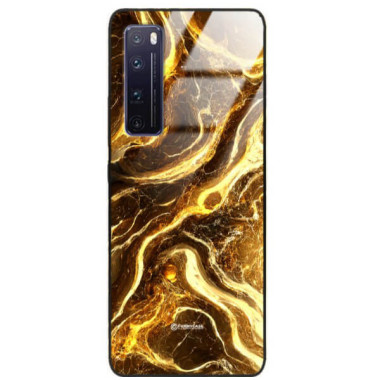 ETUI BLACK GLASS CASE NA TELEFON HUAWEI NOVA 7 PRO ST_MAB-4