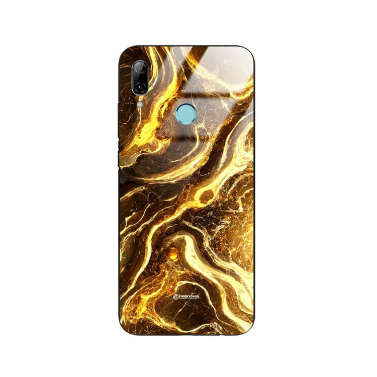 ETUI BLACK GLASS CASE NA TELEFON HUAWEI P SMART 2019 ST_MAB-4