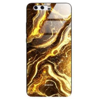 ETUI BLACK GLASS CASE NA TELEFON HUAWEI P10 ST_MAB-4