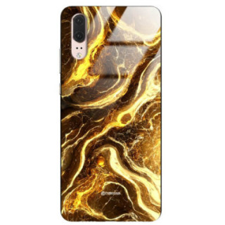 ETUI BLACK GLASS CASE NA TELEFON HUAWEI P20 ST_MAB-4
