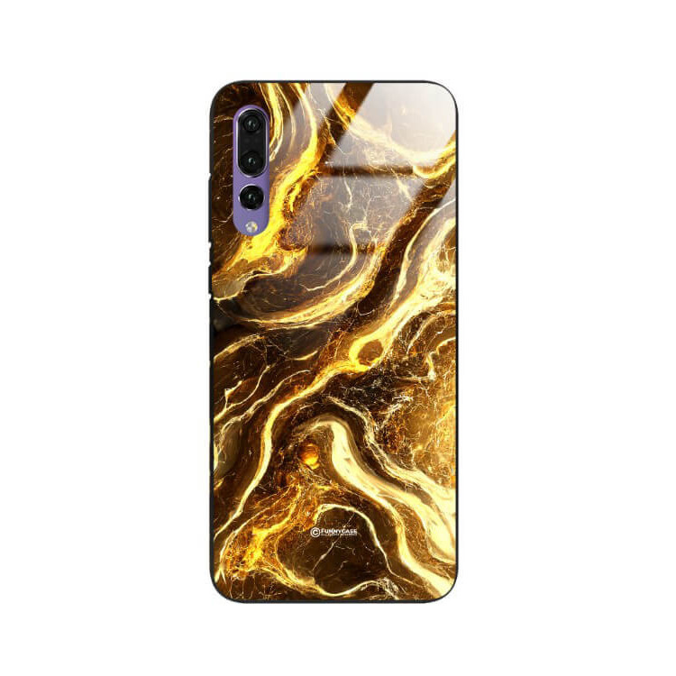 ETUI BLACK GLASS CASE NA TELEFON HUAWEI P20 PRO ST_MAB-4