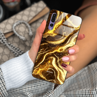 ETUI BLACK GLASS CASE NA TELEFON HUAWEI P20 PRO ST_MAB-4