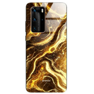 ETUI BLACK GLASS CASE NA TELEFON HUAWEI P40 PRO ST_MAB-4