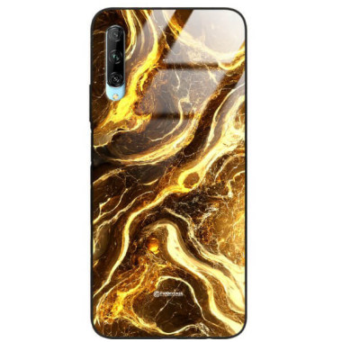 ETUI BLACK GLASS CASE NA TELEFON HUAWEI Y9S / HONOR 9X PRO ST_MAB-4