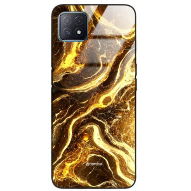 ETUI BLACK GLASS CASE NA TELEFON OPPO A72 5G ST_MAB-4