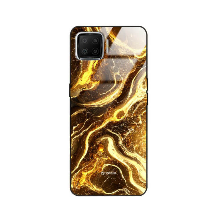 ETUI BLACK GLASS CASE NA TELEFON OPPO A73 / F17 ST_MAB-4