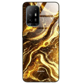 ETUI BLACK GLASS CASE NA TELEFON OPPO A94 / A94 4G ST_MAB-4