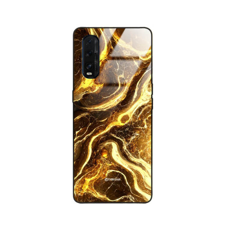 ETUI BLACK GLASS CASE NA TELEFON OPPO FIND X2 ST_MAB-4