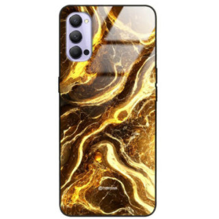 ETUI BLACK GLASS CASE NA TELEFON OPPO RENO 4 ST_MAB-4