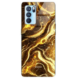 ETUI BLACK GLASS CASE NA TELEFON OPPO RENO 6 ST_MAB-4
